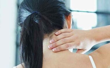Cómo se muestra la osteocondrosis cervical