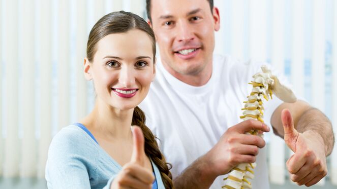Con un tratamiento oportuno, se puede detener el desarrollo de la osteocondrosis.